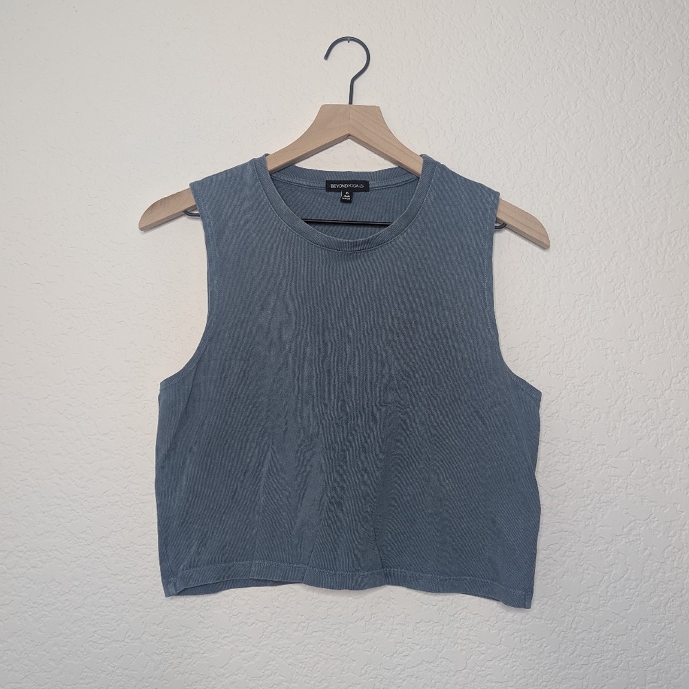 Beyond Yoga Space Dye Cropped Tank Top / XS